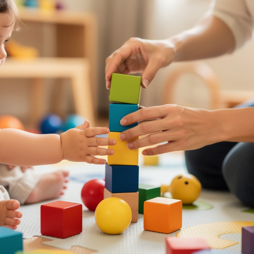 Big Dreams Family Daycare toddlers engaged in play-based learning and social activities in San Diego